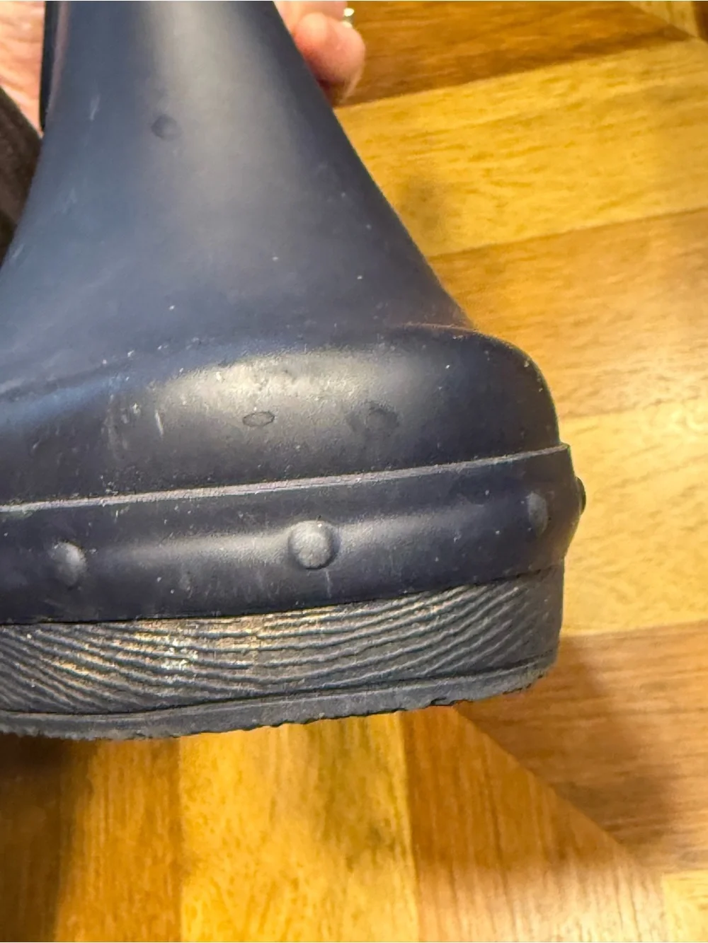 Dansko Navy Short Rain Clogs Boots size 37